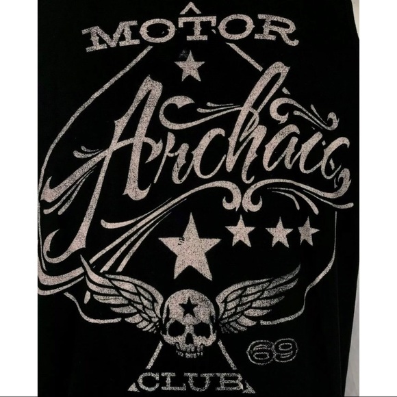 ARCHAIC by AFFLICTION Mens T-Shirt NATION TANK Bik - Picture 5 of 8